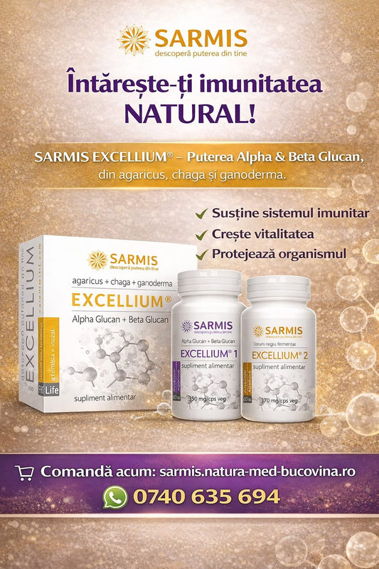 Excellium 1 – beta-glucans, shiitake, chaga – 60 capsules